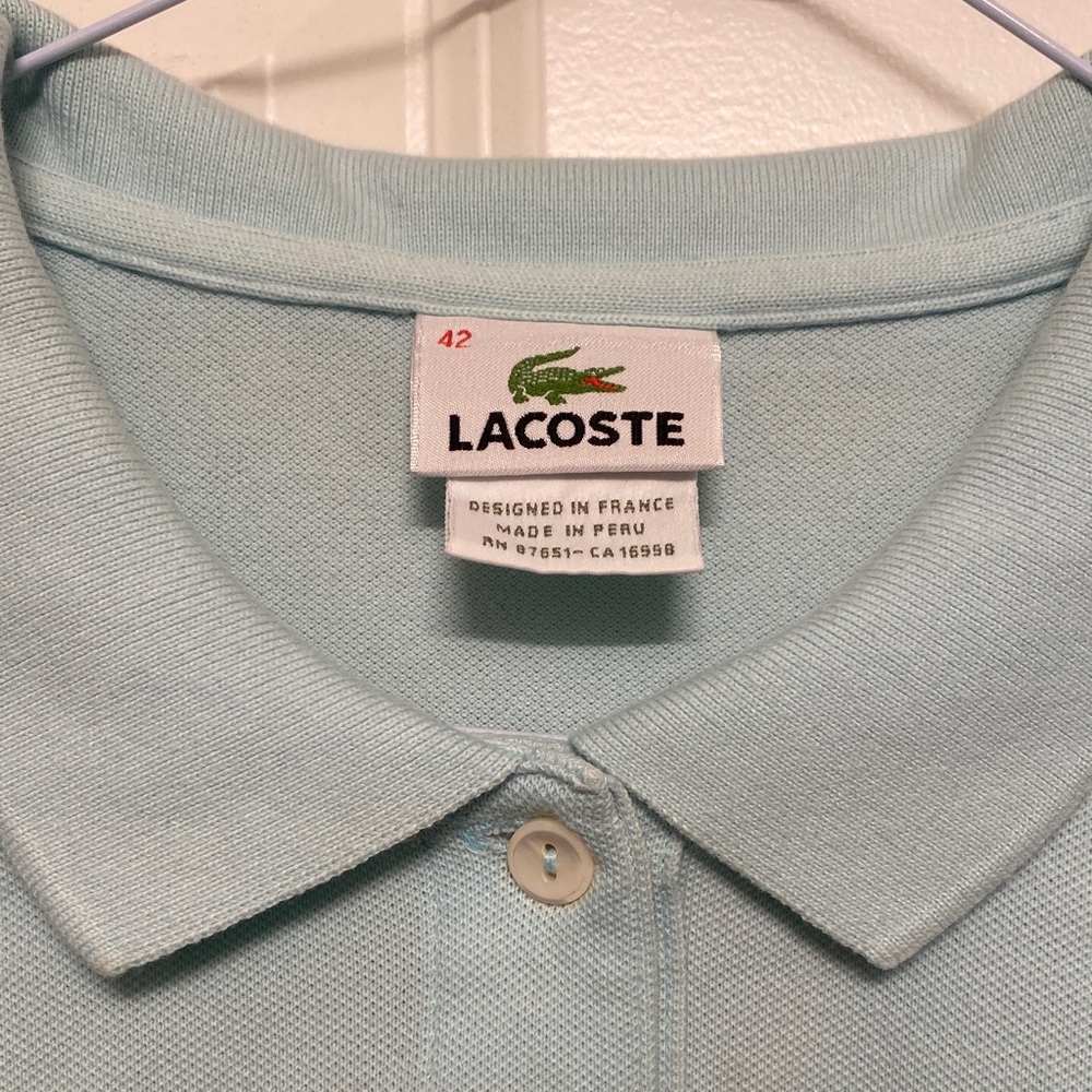 Lacoste Sky Blue Polo Shirt
